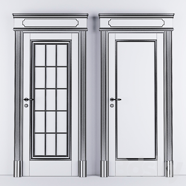 Doors Barausse Tiepolo 3DSMax File - thumbnail 2