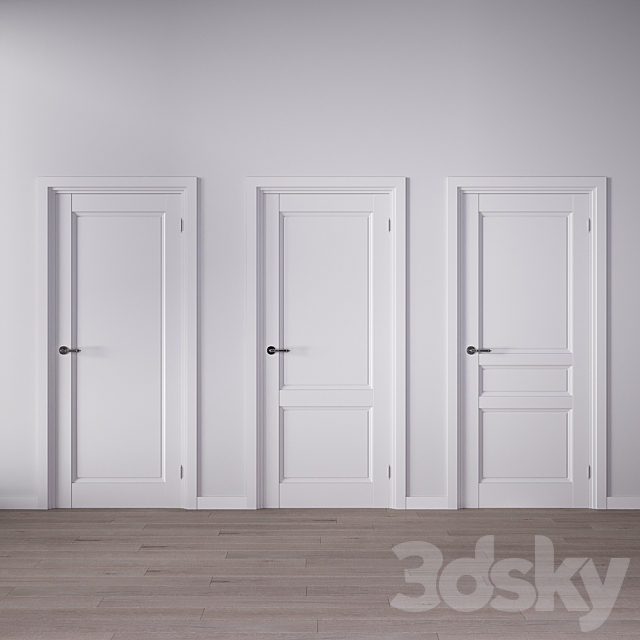 Doors Belgravia Anzio S-DG 3ds Max - thumbnail 2