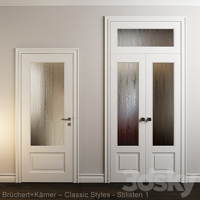 Doors – Brüchert + Kärner – Classic Styles – Stilisten 1 3ds Max - thumbnail 1