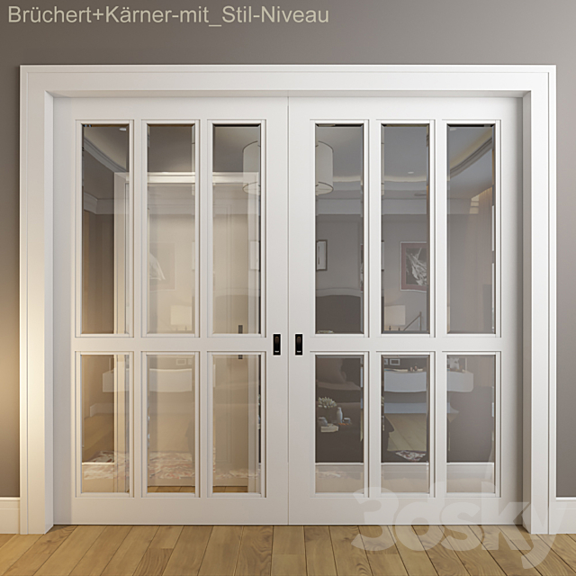 Doors – Brüchert + Kärner – mit Stil – Niveau 3DSMax File - thumbnail 1