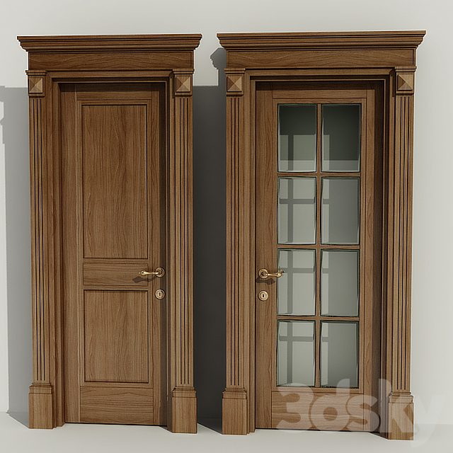 Doors classic 3DSMax File - thumbnail 1