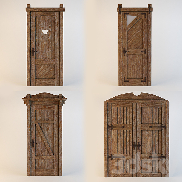 Doors Country 3DSMax File - thumbnail 1