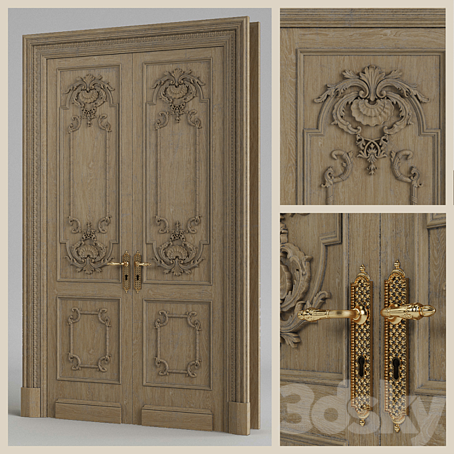 Doors Desire Palazzo Odelaschi 3ds Max - thumbnail 1