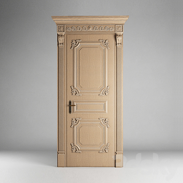 Doors Desire. Romantic Door 3DSMax File - thumbnail 1