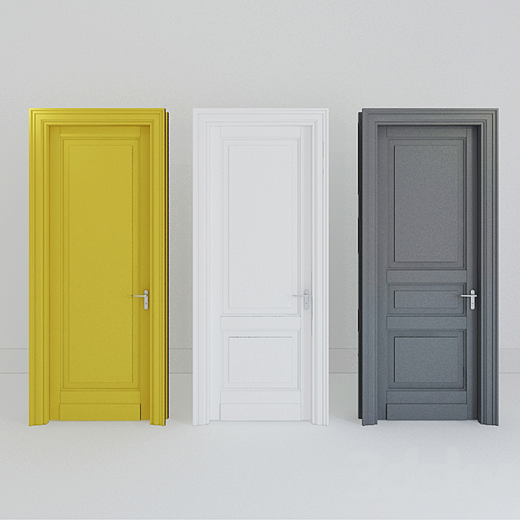 doors doors with glass 3DS Max - thumbnail 1