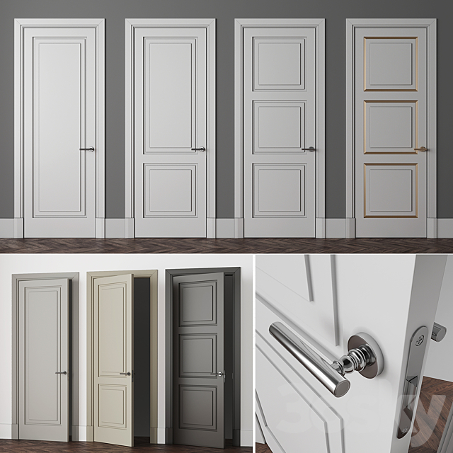 Doors Lualdi Avenue _ olivari dolce vita 3ds Max - thumbnail 2