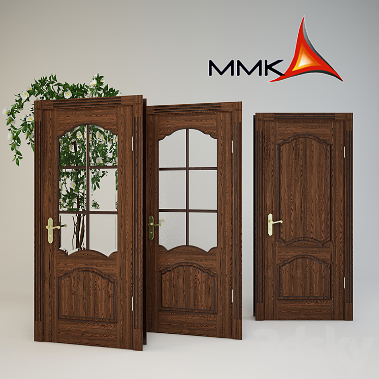 Doors "Modern" and "Modern Up" Mari furniture factory 3DS Max - thumbnail 1