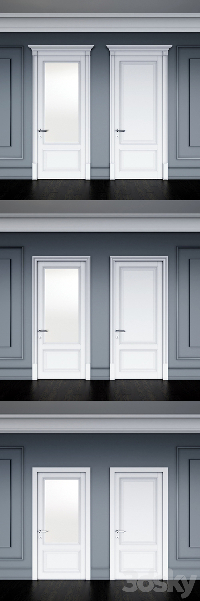 Doors Porte bello 4 3DSMax File - thumbnail 2