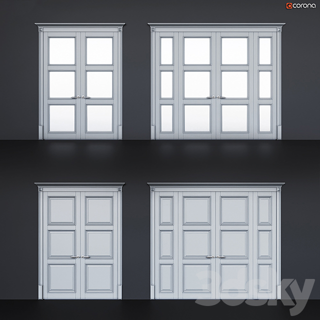 Doors Porte bello 7 3DSMax File - thumbnail 1