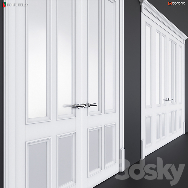 Doors Porte bello 8 3DSMax File - thumbnail 2