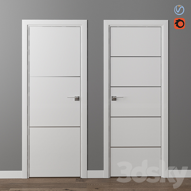 Doors Profil Doors LK series. part 3 3DSMax File - thumbnail 1