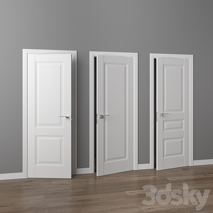 Doors Profil Doors U series part 3 3DS Max - thumbnail 2