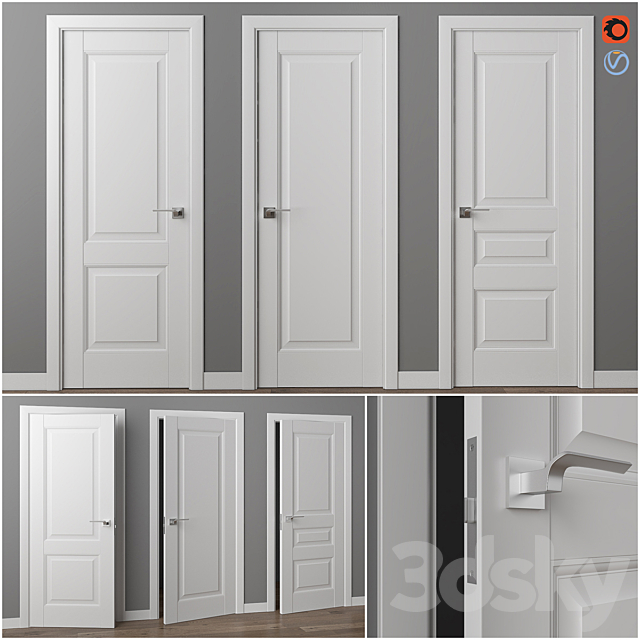 Doors Profil Doors U series part 3 3DSMax File - thumbnail 1