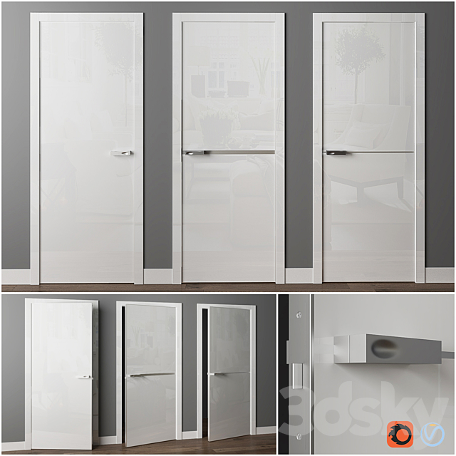 Doors Profil Doors VG Series 3ds Max - thumbnail 1