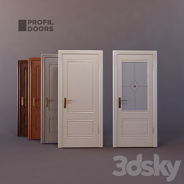 Doors PROFILDOORS 3DSMax File - thumbnail 1