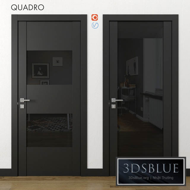 Doors Quadro Volkhovets part 2 3DS Max - thumbnail 3