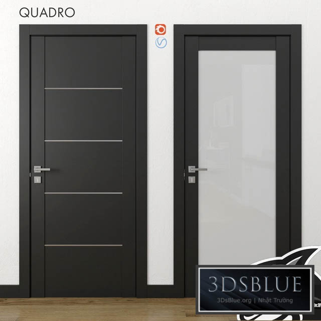 Doors Quadro Volkhovets part 3 3DS Max - thumbnail 3