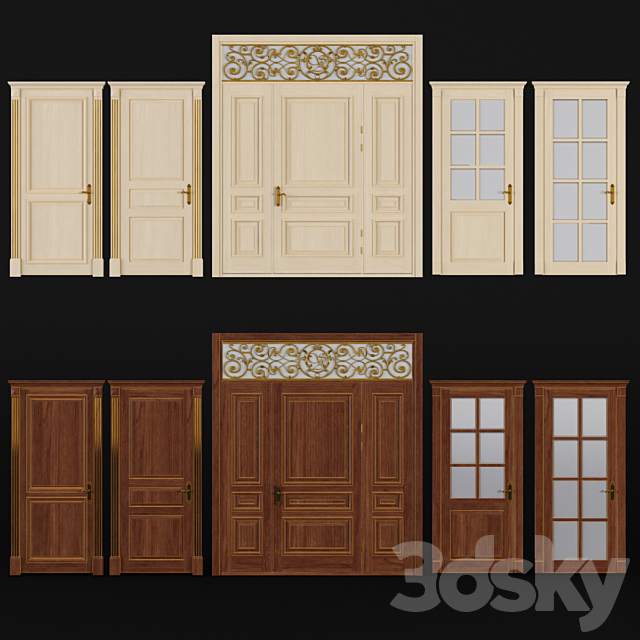 Doors. Sameba 3DSMax File - thumbnail 1