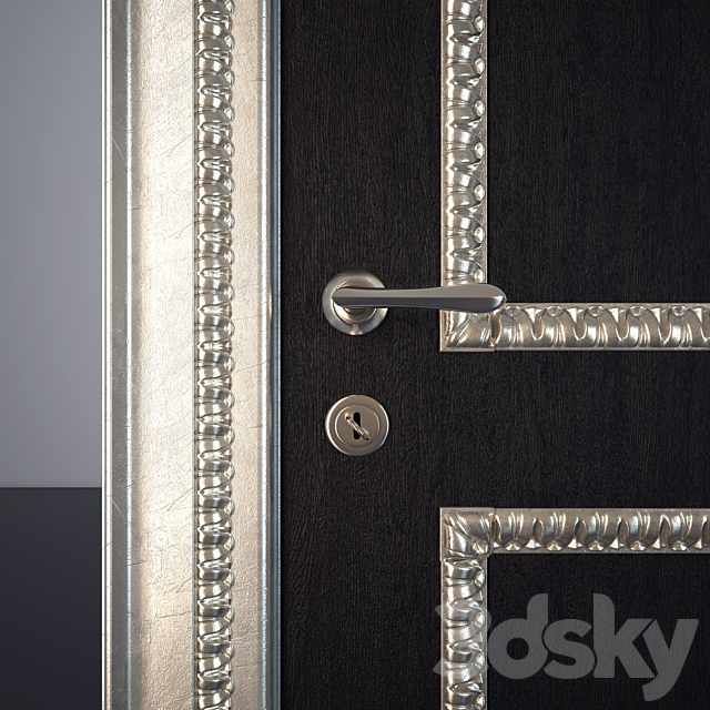 Doors SIGE GOLD CLASSIC 3DS Max Model - thumbnail 2