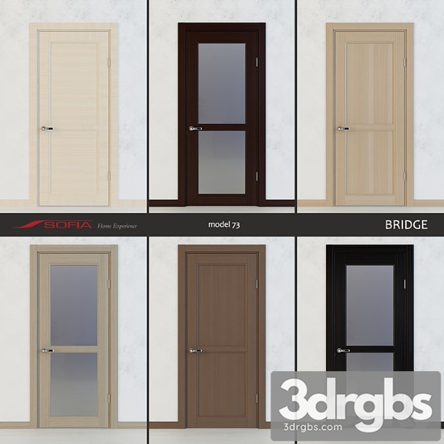 Doors sofia bridge model 73 3dsmax Download - thumbnail 1