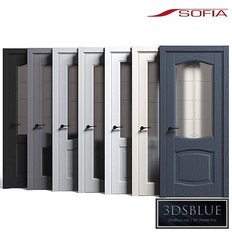 Doors Sofia Classic Part 2 3DS Max - thumbnail 3