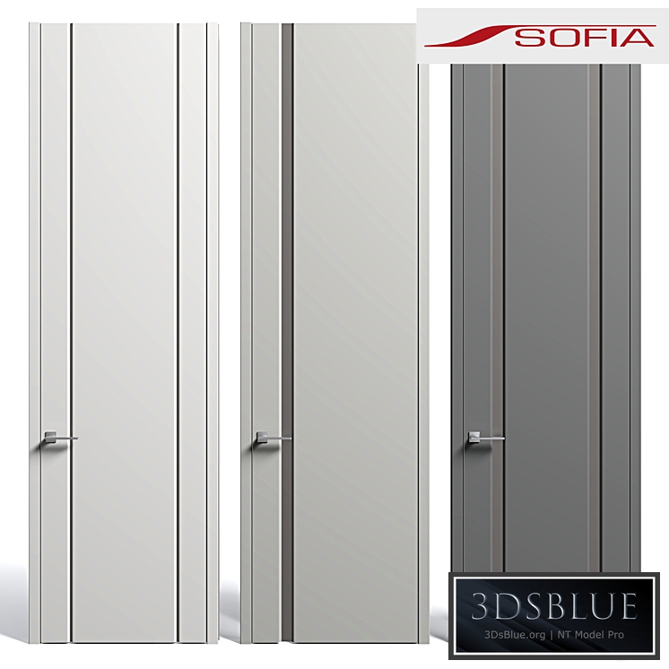 Doors Sofia Skyline 3DS Max - thumbnail 3