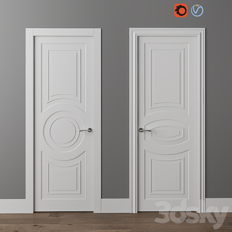 Doors union grand gr01 gr06 3DS Max - thumbnail 1