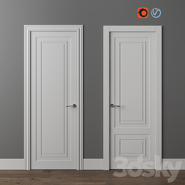 Doors Union Grand gr02 gr03 3DSMax File - thumbnail 1