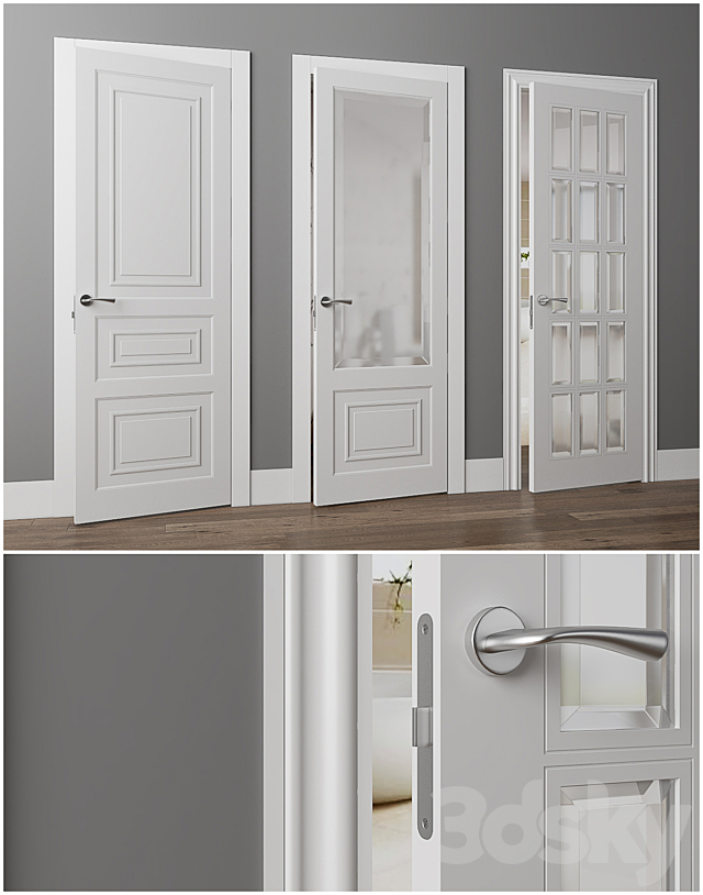 Doors Union Grand gr03v gr07 u02i 3DSMax File - thumbnail 2