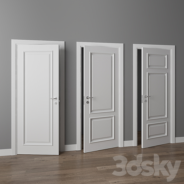 Doors Union porte Liberty 3ds Max - thumbnail 2