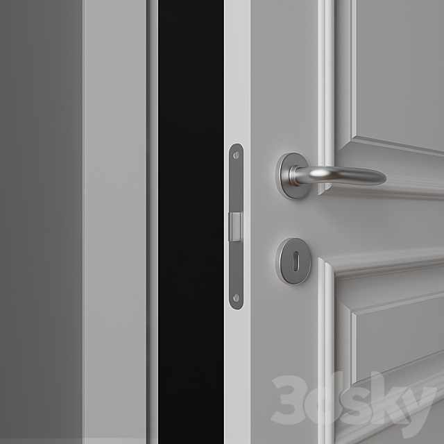 Doors Union porte Liberty part 2 3DS Max Model - thumbnail 3