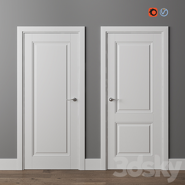 Doors Union Riviera 101p 103p 3ds Max - thumbnail 1