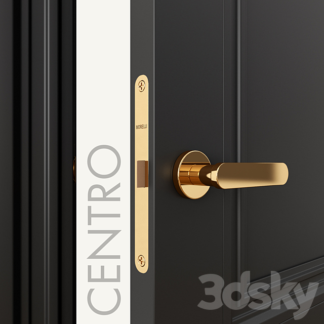 Doors Volhovets Centro part 2 3DS Max Model - thumbnail 3