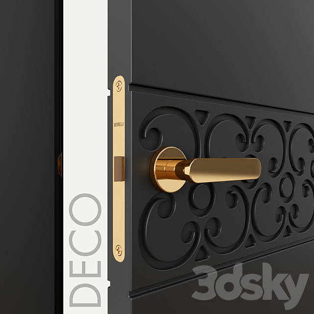 Doors Volhovets Deco Part 1 3DS Max Model - thumbnail 2