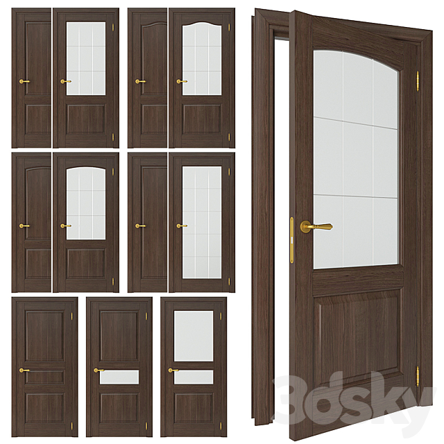 Doors Volhovets Interio NS 3ds Max - thumbnail 1