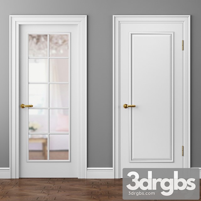 Doors Volkhovets Paris 8101 and 8102 3dsmax Download - thumbnail 1