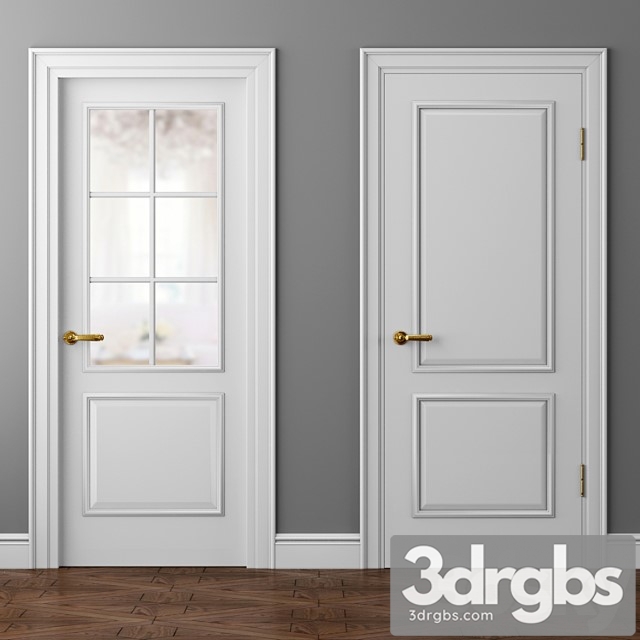 Doors Volkhovets Paris 8121 I 8122 3dsmax Download - thumbnail 1