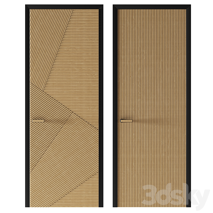 Doors Volkhovets Velvet 3DS Max Model - thumbnail 2