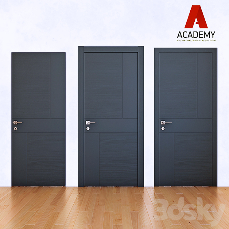 Doors_Academy_Scandi_1 3DS Max - thumbnail 1