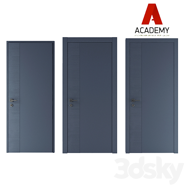 Doors_Academy_Scandi_7 3ds Max - thumbnail 1