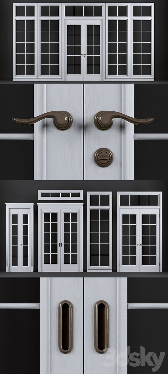 Doors_set_01 3DSMax File - thumbnail 2