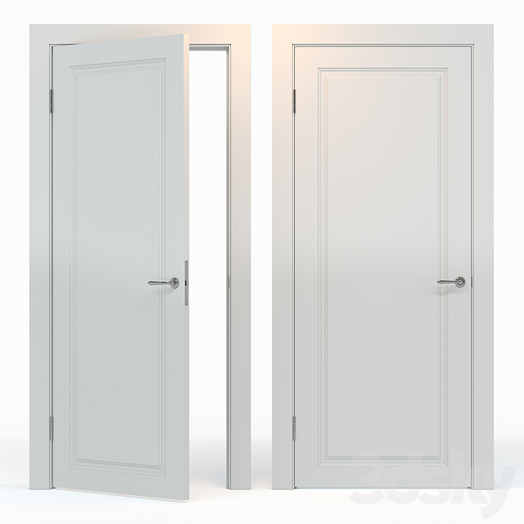 Economy door2 Elegantnie door 3DS Max - thumbnail 1