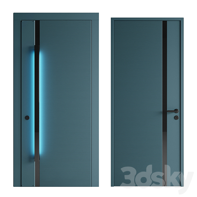 Entrance and interior door 3DSMax File - thumbnail 3