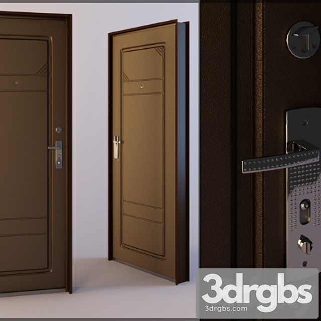 Entrance Door 2 3dsmax Download - thumbnail 1