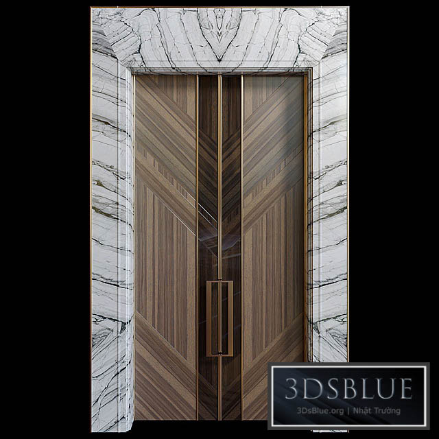 Entrance door 3DS Max - thumbnail 3