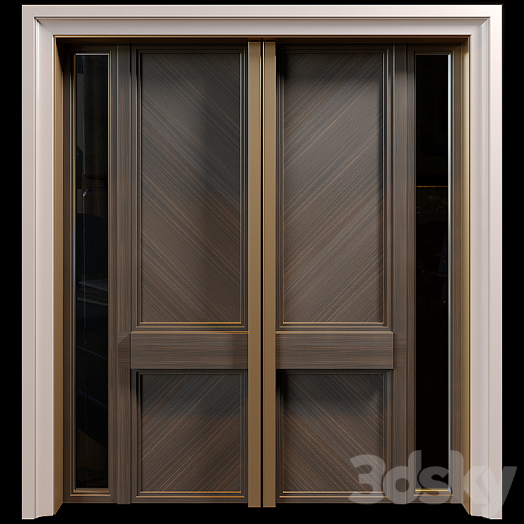 Entrance door 3DS Max - thumbnail 1