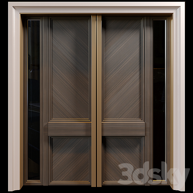 Entrance door 3DSMax File - thumbnail 1