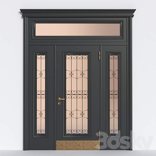 Entrance door 3DSMax File - thumbnail 1