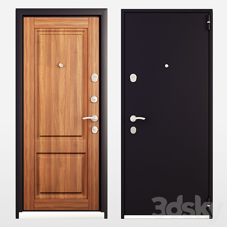 Entrance Door Snegir 55 Mp from Torex 3DS Max - thumbnail 2