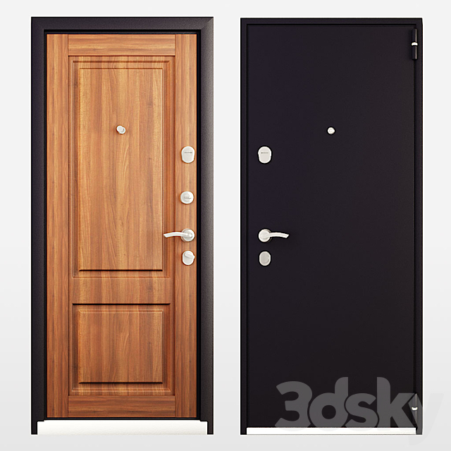 Entrance Door Snegir 55 Mp from Torex 3DSMax File - thumbnail 2